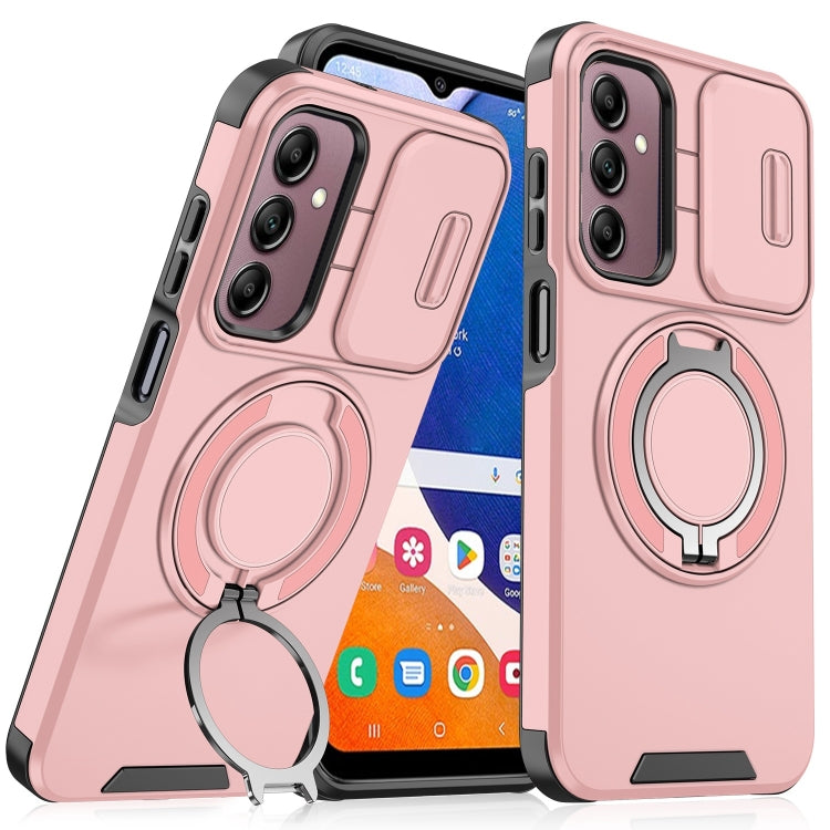 Sliding Camshield Ring Holder Phone Case, For Samsung Galaxy A55 5G, For Samsung Galaxy A35 5G, For Samsung Galaxy A15, For Samsung Galaxy A25 5G Global, For Samsung Galaxy A23 5G, For Samsung Galaxy A14 4G / 5G, For Samsung Galaxy A54 5G              ...