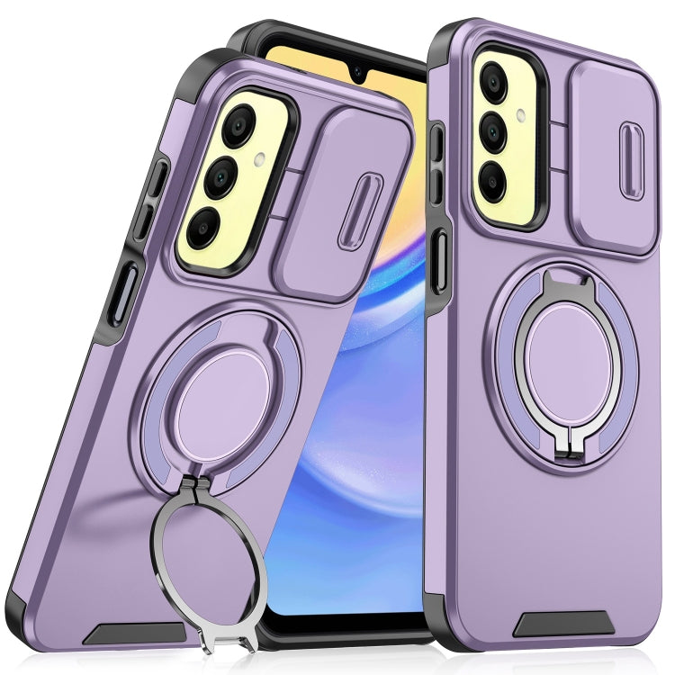 Sliding Camshield Ring Holder Phone Case, For Samsung Galaxy A55 5G, For Samsung Galaxy A35 5G, For Samsung Galaxy A15, For Samsung Galaxy A25 5G Global, For Samsung Galaxy A23 5G, For Samsung Galaxy A14 4G / 5G, For Samsung Galaxy A54 5G              ...