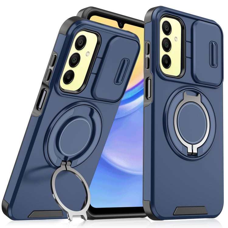 Sliding Camshield Ring Holder Phone Case, For Samsung Galaxy A55 5G, For Samsung Galaxy A35 5G, For Samsung Galaxy A15, For Samsung Galaxy A25 5G Global, For Samsung Galaxy A23 5G, For Samsung Galaxy A14 4G / 5G, For Samsung Galaxy A54 5G              ...