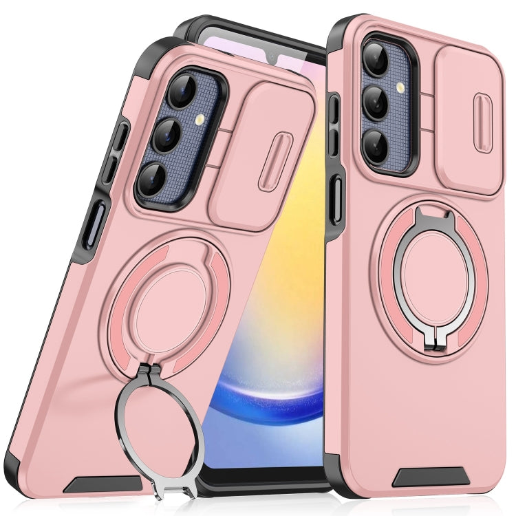 Sliding Camshield Ring Holder Phone Case, For Samsung Galaxy A55 5G, For Samsung Galaxy A35 5G, For Samsung Galaxy A15, For Samsung Galaxy A25 5G Global, For Samsung Galaxy A23 5G, For Samsung Galaxy A14 4G / 5G, For Samsung Galaxy A54 5G              ...