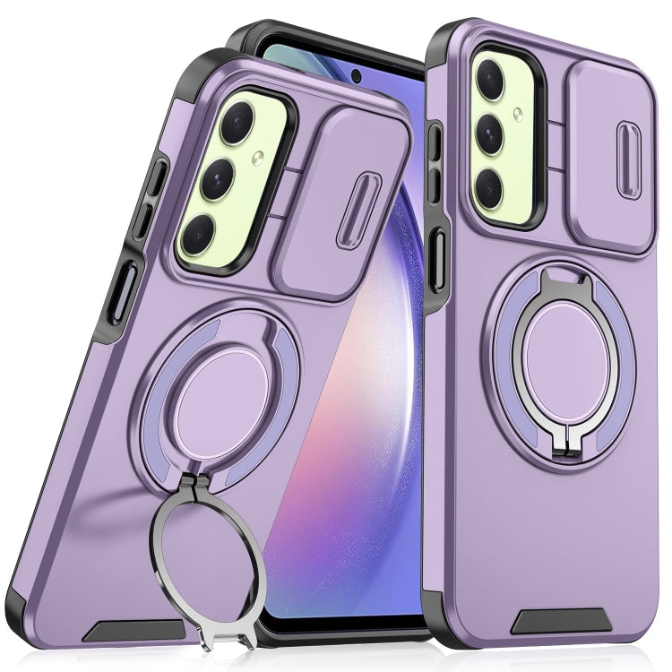 Sliding Camshield Ring Holder Phone Case, For Samsung Galaxy A55 5G, For Samsung Galaxy A35 5G, For Samsung Galaxy A15, For Samsung Galaxy A25 5G Global, For Samsung Galaxy A23 5G, For Samsung Galaxy A14 4G / 5G, For Samsung Galaxy A54 5G              ...