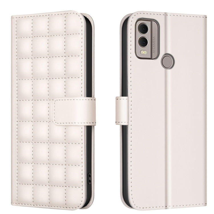 Square Texture Leather Phone Case, For Nokia G42 / G310, For Nokia C22, For Nokia G22, For Nokia C32