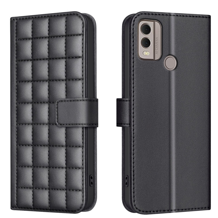 Square Texture Leather Phone Case, For Nokia G42 / G310, For Nokia C22, For Nokia G22, For Nokia C32