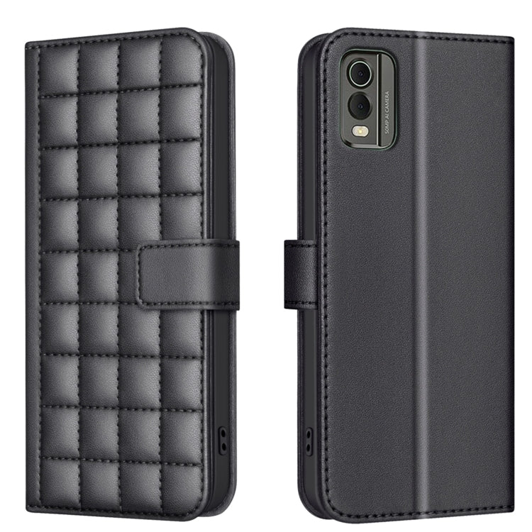 Square Texture Leather Phone Case, For Nokia G42 / G310, For Nokia C22, For Nokia G22, For Nokia C32