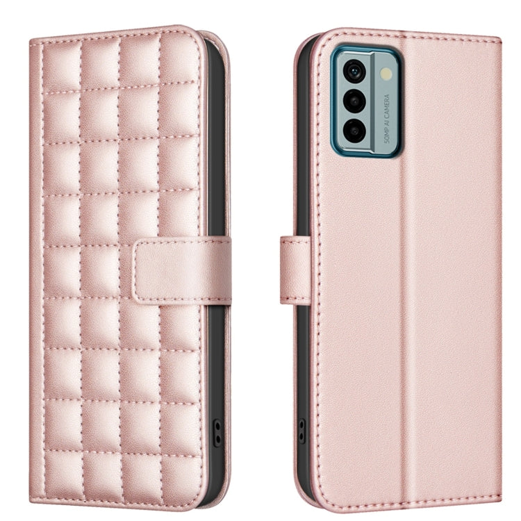 Square Texture Leather Phone Case, For Nokia G42 / G310, For Nokia C22, For Nokia G22, For Nokia C32