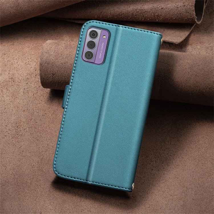 Square Texture Leather Phone Case, For Nokia G42 / G310, For Nokia C22, For Nokia G22, For Nokia C32