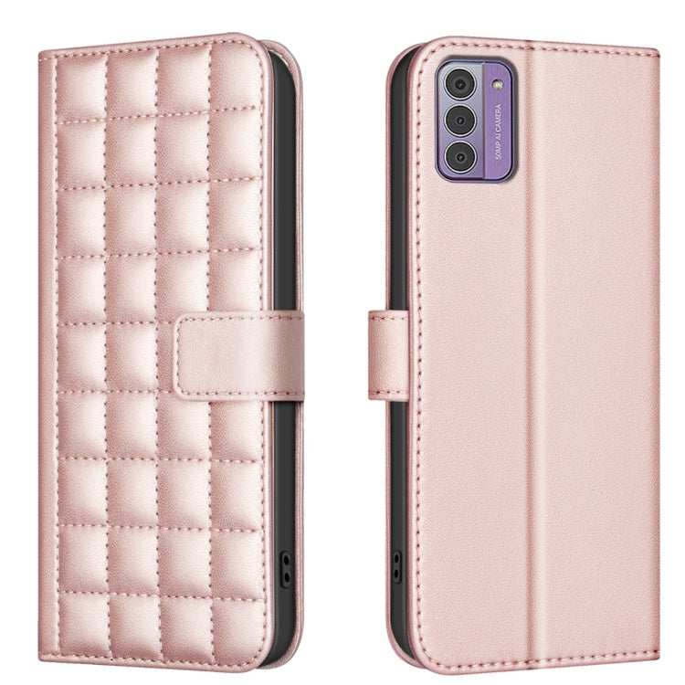 Square Texture Leather Phone Case, For Nokia G42 / G310, For Nokia C22, For Nokia G22, For Nokia C32