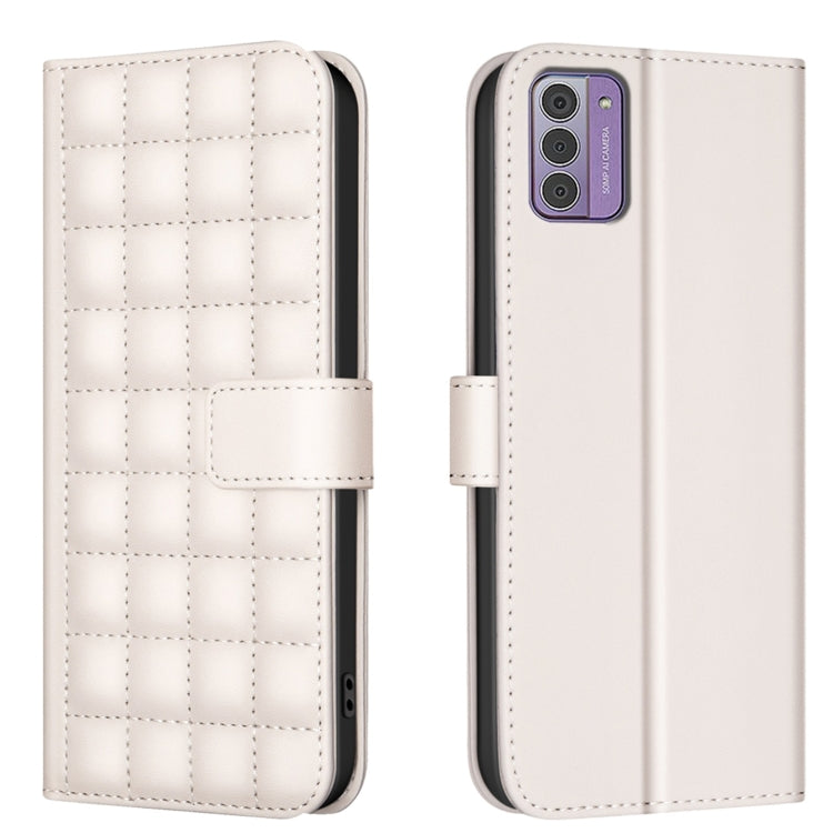 Square Texture Leather Phone Case, For Nokia G42 / G310, For Nokia C22, For Nokia G22, For Nokia C32