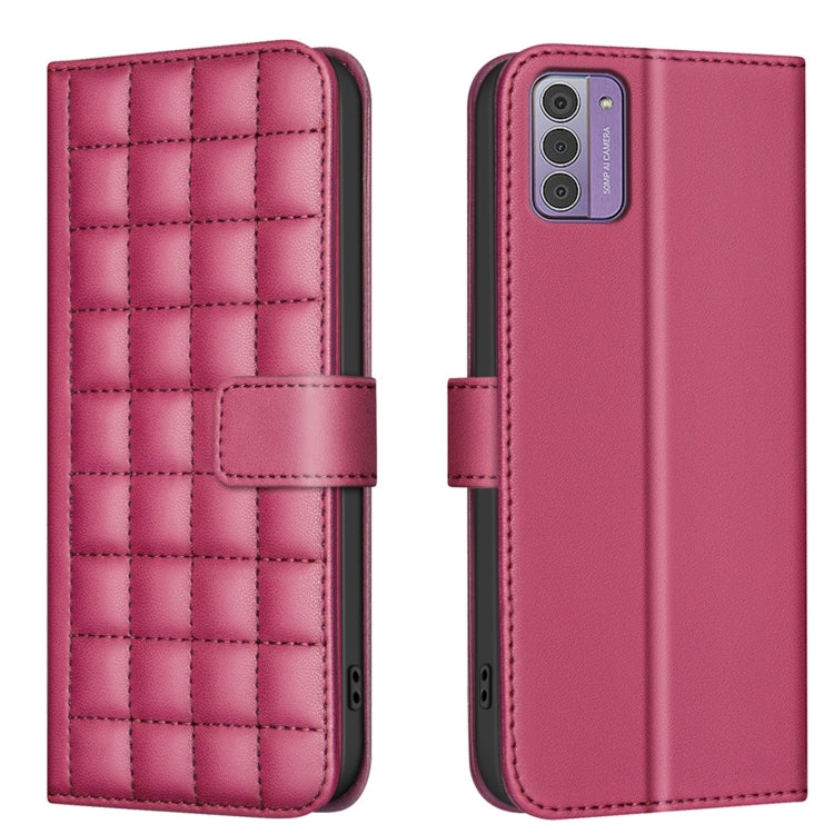 Square Texture Leather Phone Case, For Nokia G42 / G310, For Nokia C22, For Nokia G22, For Nokia C32