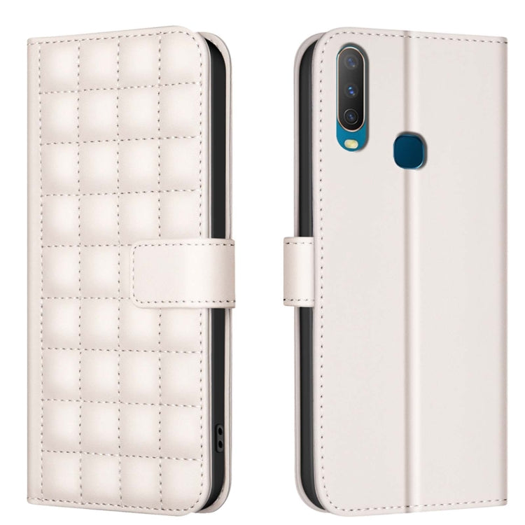 Square Texture Leather Phone Case, For vivo Y38 5G / Y200i 5G, For vivo Y03 4G Global, For vivo Y78 5G / Y36, For vivo Y35 4G / Y22s, For vivo Y21 / Y21s / Y33s, For vivo Y20, For vivo Y11 / Y15 / Y12 / Y17, For vivo Y27 4G