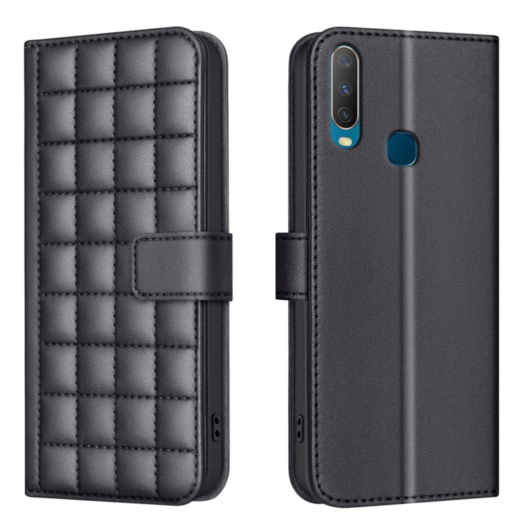 Square Texture Leather Phone Case, For vivo Y38 5G / Y200i 5G, For vivo Y03 4G Global, For vivo Y78 5G / Y36, For vivo Y35 4G / Y22s, For vivo Y21 / Y21s / Y33s, For vivo Y20, For vivo Y11 / Y15 / Y12 / Y17, For vivo Y27 4G