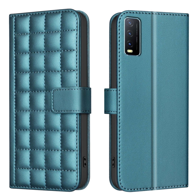 Square Texture Leather Phone Case, For vivo Y38 5G / Y200i 5G, For vivo Y03 4G Global, For vivo Y78 5G / Y36, For vivo Y35 4G / Y22s, For vivo Y21 / Y21s / Y33s, For vivo Y20, For vivo Y11 / Y15 / Y12 / Y17, For vivo Y27 4G