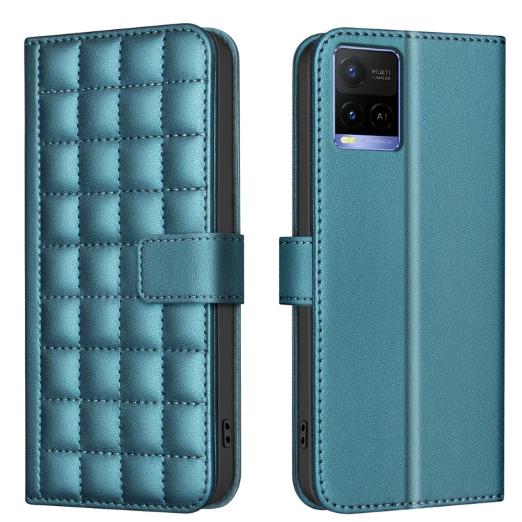 Square Texture Leather Phone Case, For vivo Y38 5G / Y200i 5G, For vivo Y03 4G Global, For vivo Y78 5G / Y36, For vivo Y35 4G / Y22s, For vivo Y21 / Y21s / Y33s, For vivo Y20, For vivo Y11 / Y15 / Y12 / Y17, For vivo Y27 4G