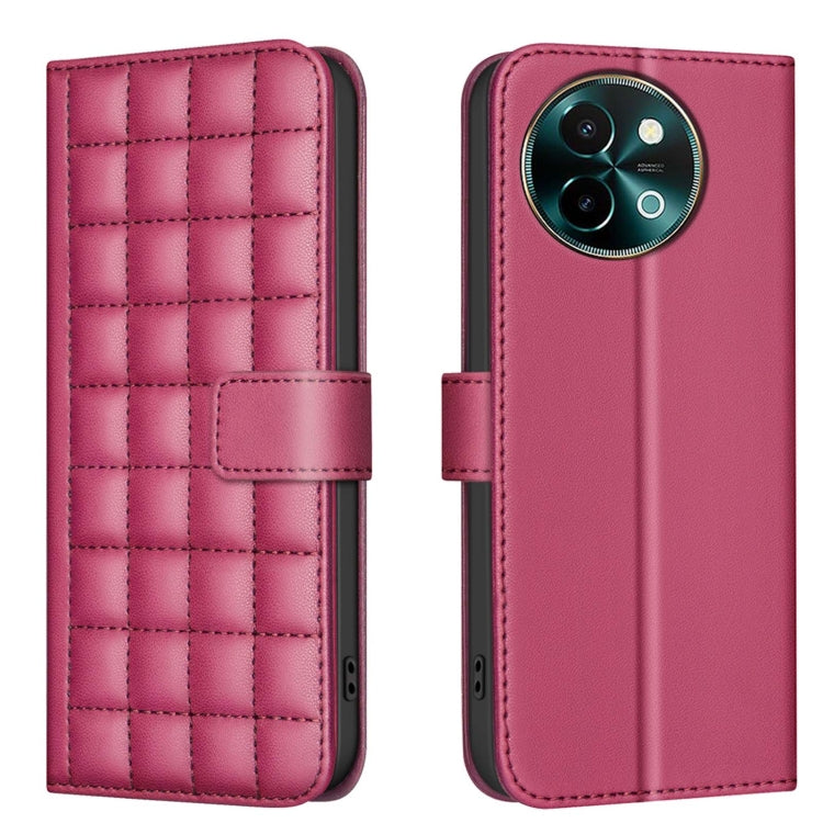 Square Texture Leather Phone Case, For vivo Y38 5G / Y200i 5G, For vivo Y03 4G Global, For vivo Y78 5G / Y36, For vivo Y35 4G / Y22s, For vivo Y21 / Y21s / Y33s, For vivo Y20, For vivo Y11 / Y15 / Y12 / Y17, For vivo Y27 4G