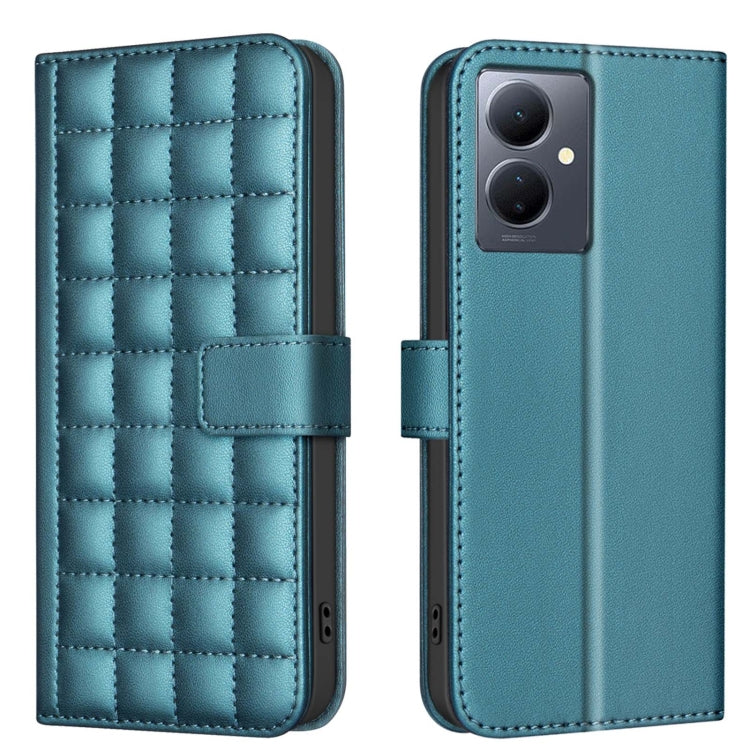 Square Texture Leather Phone Case, For vivo Y38 5G / Y200i 5G, For vivo Y03 4G Global, For vivo Y78 5G / Y36, For vivo Y35 4G / Y22s, For vivo Y21 / Y21s / Y33s, For vivo Y20, For vivo Y11 / Y15 / Y12 / Y17, For vivo Y27 4G