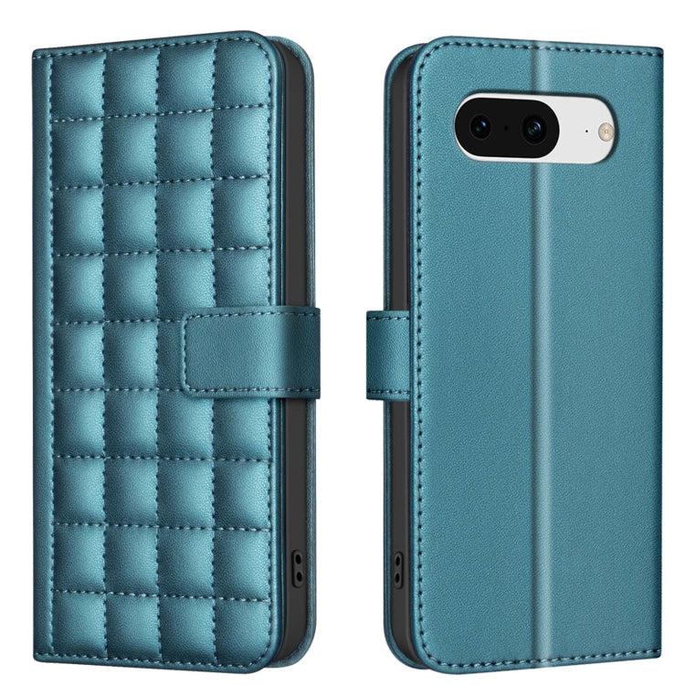 Square Texture Leather Phone Case, For Google Pixel 9 Pro, For Google Pixel 9, For Google Pixel 8a, For Google Pixel 8 Pro, For Google Pixel 8