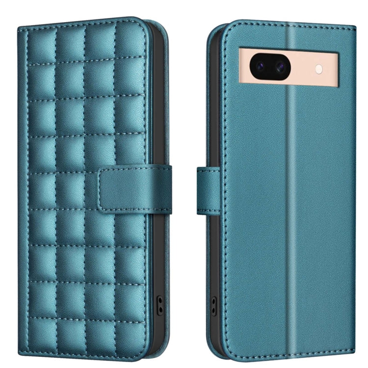 Square Texture Leather Phone Case, For Google Pixel 9 Pro, For Google Pixel 9, For Google Pixel 8a, For Google Pixel 8 Pro, For Google Pixel 8