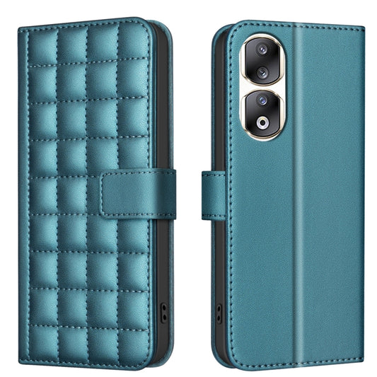 Square Texture Leather Phone Case, For Honor 90 Pro, For Honor 90 5G, For Honor X7a