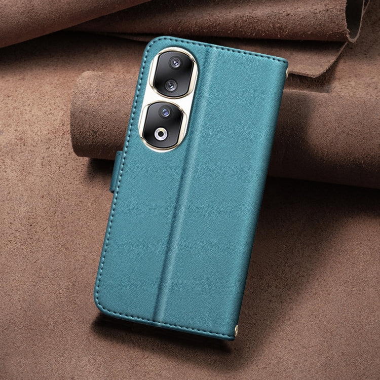 Square Texture Leather Phone Case, For Honor 90 Pro, For Honor 90 5G, For Honor X7a