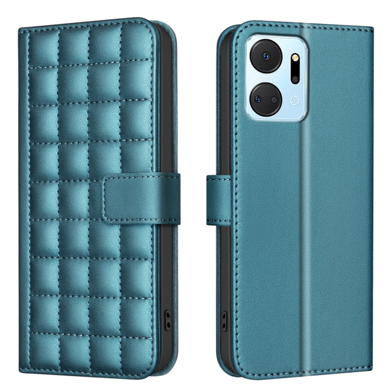 Square Texture Leather Phone Case, For Honor 90 Pro, For Honor 90 5G, For Honor X7a