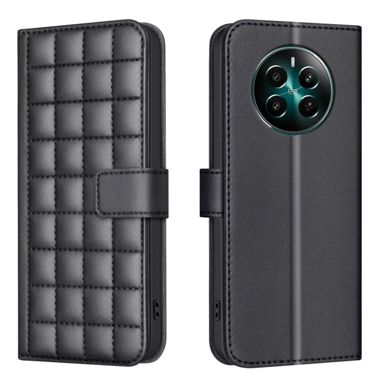 Square Texture Leather Phone Case, For Realme 12 5G Global, For Realme 12+ 5G, For Realme 12 Pro 5G / 12 Pro+ 5G Global, For Realme 11 4G Global, For Realme 11 5G Global / 11X, For Realme C53, For Realme C55