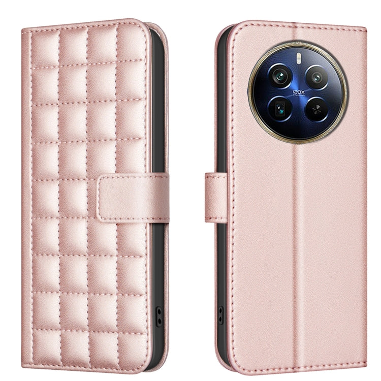 Square Texture Leather Phone Case, For Realme 12 5G Global, For Realme 12+ 5G, For Realme 12 Pro 5G / 12 Pro+ 5G Global, For Realme 11 4G Global, For Realme 11 5G Global / 11X, For Realme C53, For Realme C55