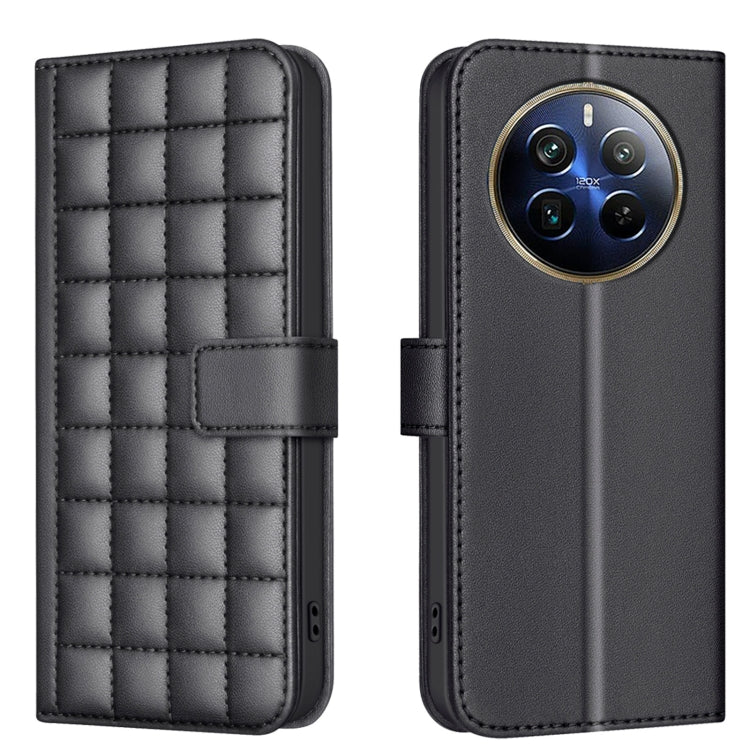 Square Texture Leather Phone Case, For Realme 12 5G Global, For Realme 12+ 5G, For Realme 12 Pro 5G / 12 Pro+ 5G Global, For Realme 11 4G Global, For Realme 11 5G Global / 11X, For Realme C53, For Realme C55