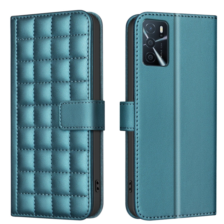 Square Texture Leather Phone Case, For OPPO A16 / A16s / A54s / A55 / A54, For OPPO A94 4G / Reno5 F / F19 Pro, For OPPO A94 5G / Reno5 Z / F19 Pro+, For OPPO A74 5G / A93 5G / A54 5G, For OPPO A74 4G / F19 4G, For OPPO A72 / A52 / A92, For OPPO A79 5G...