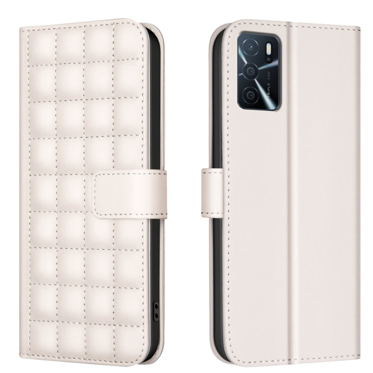 Square Texture Leather Phone Case, For OPPO A16 / A16s / A54s / A55 / A54, For OPPO A94 4G / Reno5 F / F19 Pro, For OPPO A94 5G / Reno5 Z / F19 Pro+, For OPPO A74 5G / A93 5G / A54 5G, For OPPO A74 4G / F19 4G, For OPPO A72 / A52 / A92, For OPPO A79 5G...