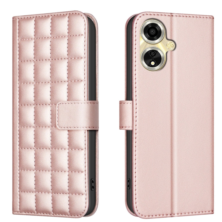 Square Texture Leather Phone Case, For OPPO A16 / A16s / A54s / A55 / A54, For OPPO A94 4G / Reno5 F / F19 Pro, For OPPO A94 5G / Reno5 Z / F19 Pro+, For OPPO A74 5G / A93 5G / A54 5G, For OPPO A74 4G / F19 4G, For OPPO A72 / A52 / A92, For OPPO A79 5G...