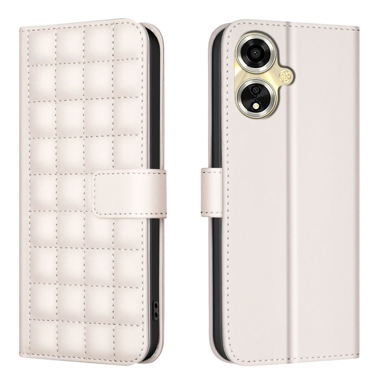 Square Texture Leather Phone Case, For OPPO A16 / A16s / A54s / A55 / A54, For OPPO A94 4G / Reno5 F / F19 Pro, For OPPO A94 5G / Reno5 Z / F19 Pro+, For OPPO A74 5G / A93 5G / A54 5G, For OPPO A74 4G / F19 4G, For OPPO A72 / A52 / A92, For OPPO A79 5G...