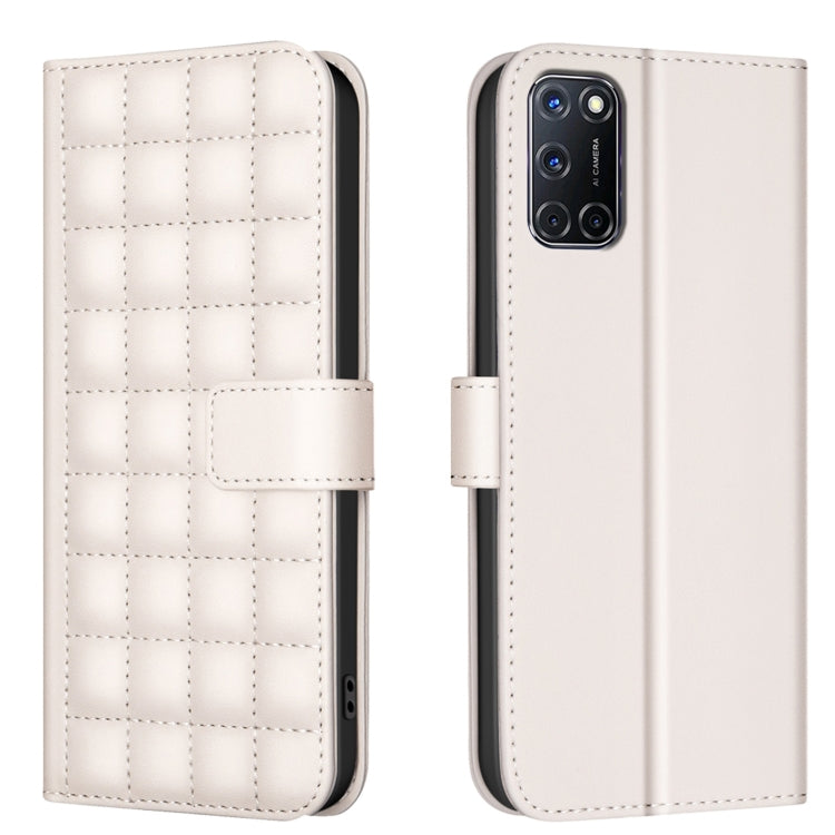 Square Texture Leather Phone Case, For OPPO A16 / A16s / A54s / A55 / A54, For OPPO A94 4G / Reno5 F / F19 Pro, For OPPO A94 5G / Reno5 Z / F19 Pro+, For OPPO A74 5G / A93 5G / A54 5G, For OPPO A74 4G / F19 4G, For OPPO A72 / A52 / A92, For OPPO A79 5G...
