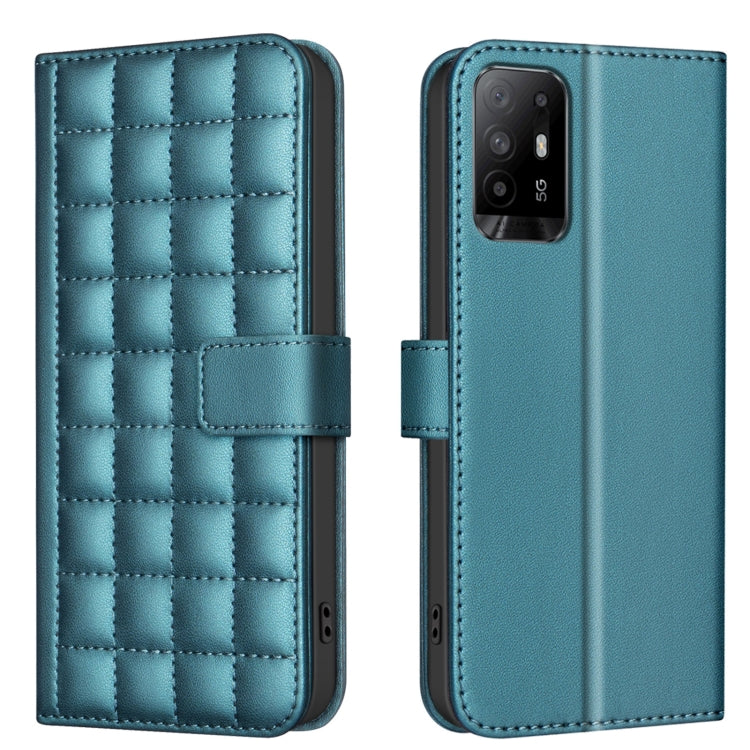 Square Texture Leather Phone Case, For OPPO A16 / A16s / A54s / A55 / A54, For OPPO A94 4G / Reno5 F / F19 Pro, For OPPO A94 5G / Reno5 Z / F19 Pro+, For OPPO A74 5G / A93 5G / A54 5G, For OPPO A74 4G / F19 4G, For OPPO A72 / A52 / A92, For OPPO A79 5G...