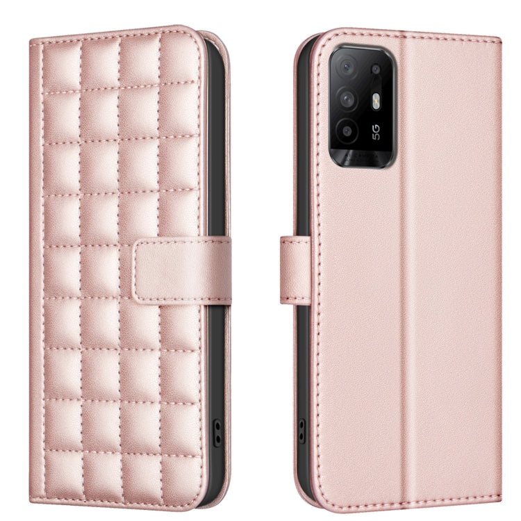 Square Texture Leather Phone Case, For OPPO A16 / A16s / A54s / A55 / A54, For OPPO A94 4G / Reno5 F / F19 Pro, For OPPO A94 5G / Reno5 Z / F19 Pro+, For OPPO A74 5G / A93 5G / A54 5G, For OPPO A74 4G / F19 4G, For OPPO A72 / A52 / A92, For OPPO A79 5G...