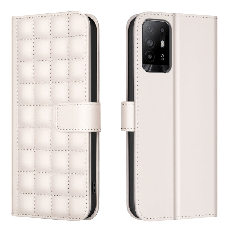 Square Texture Leather Phone Case, For OPPO A16 / A16s / A54s / A55 / A54, For OPPO A94 4G / Reno5 F / F19 Pro, For OPPO A94 5G / Reno5 Z / F19 Pro+, For OPPO A74 5G / A93 5G / A54 5G, For OPPO A74 4G / F19 4G, For OPPO A72 / A52 / A92, For OPPO A79 5G...