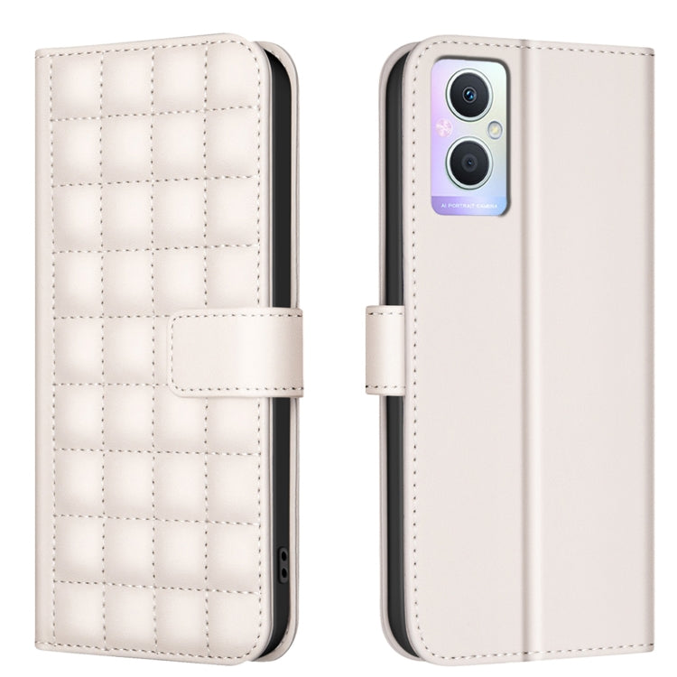 Square Texture Leather Phone Case, For OPPO A60 4G, For OPPO Reno11 F 5G, For OPPO A38 4G / A18 4G, For OPPO A58 4G, For OPPO A78 4G, For OPPO A98 5G / F23 / A1, For OPPO A78 5G, For OPPO A96 5G / Reno7 Z