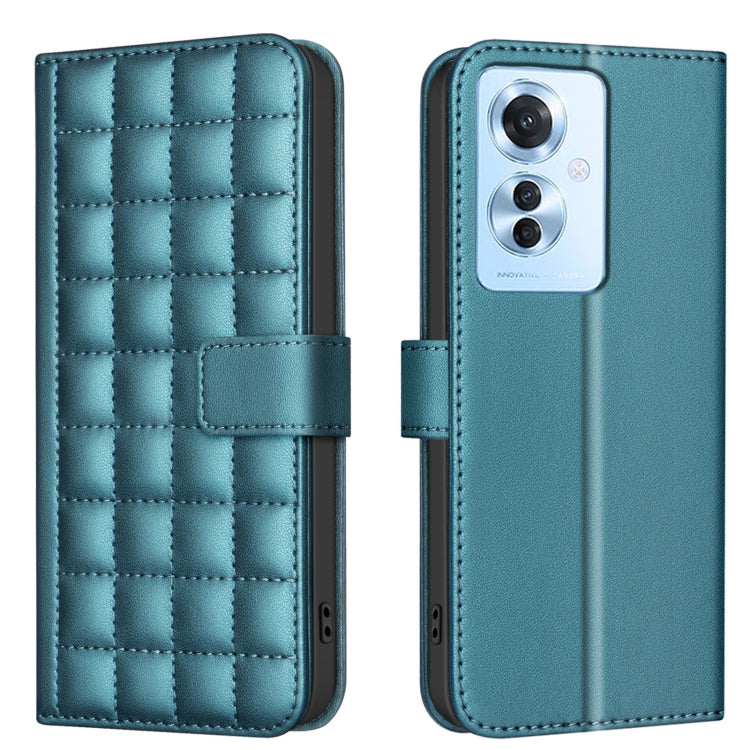 Square Texture Leather Phone Case, For OPPO A60 4G, For OPPO Reno11 F 5G, For OPPO A38 4G / A18 4G, For OPPO A58 4G, For OPPO A78 4G, For OPPO A98 5G / F23 / A1, For OPPO A78 5G, For OPPO A96 5G / Reno7 Z