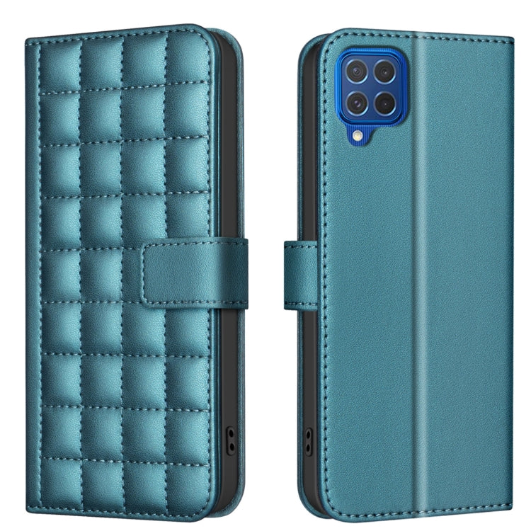 Square Texture Leather Phone Case, For Samsung Galaxy M55, For Samsung Galaxy M15, For Samsung Galaxy M62