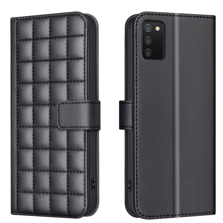 Square Texture Leather Phone Case, For Samsung Galaxy A33, For Samsung Galaxy A13 5G / 4G, For Samsung Galaxy A52 / A52s 5G, For Samsung Galaxy A03s / A02s, For Samsung Galaxy A22 4G, For Samsung Galaxy A22 5G, For Samsung Galaxy A32 4G                ...