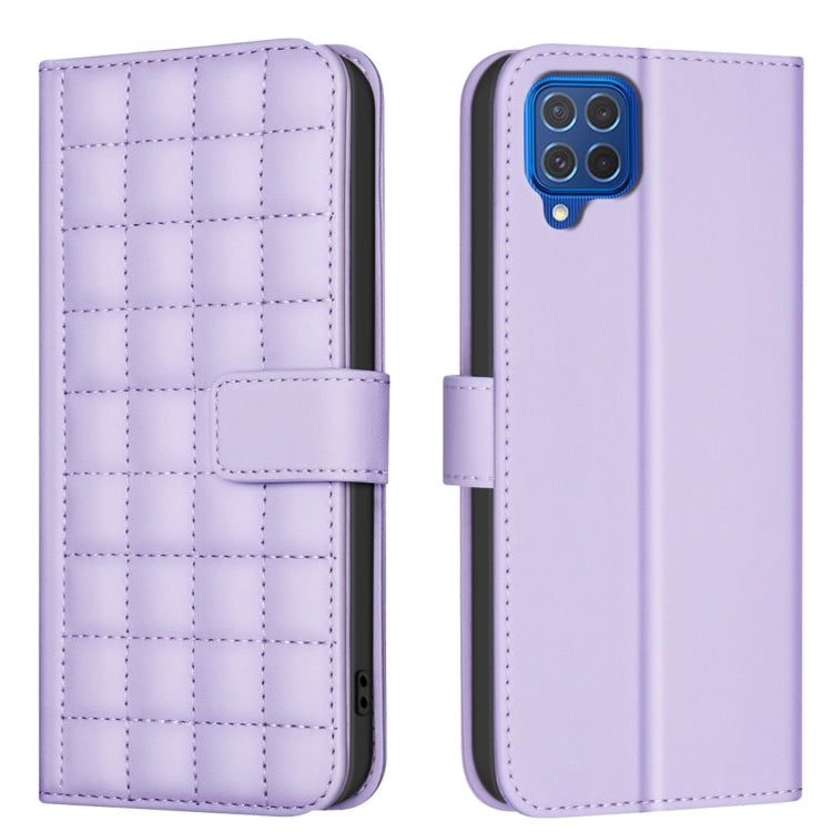 Square Texture Leather Phone Case, For Samsung Galaxy A53, For Samsung Galaxy A32 5G, For Samsung Galaxy A12