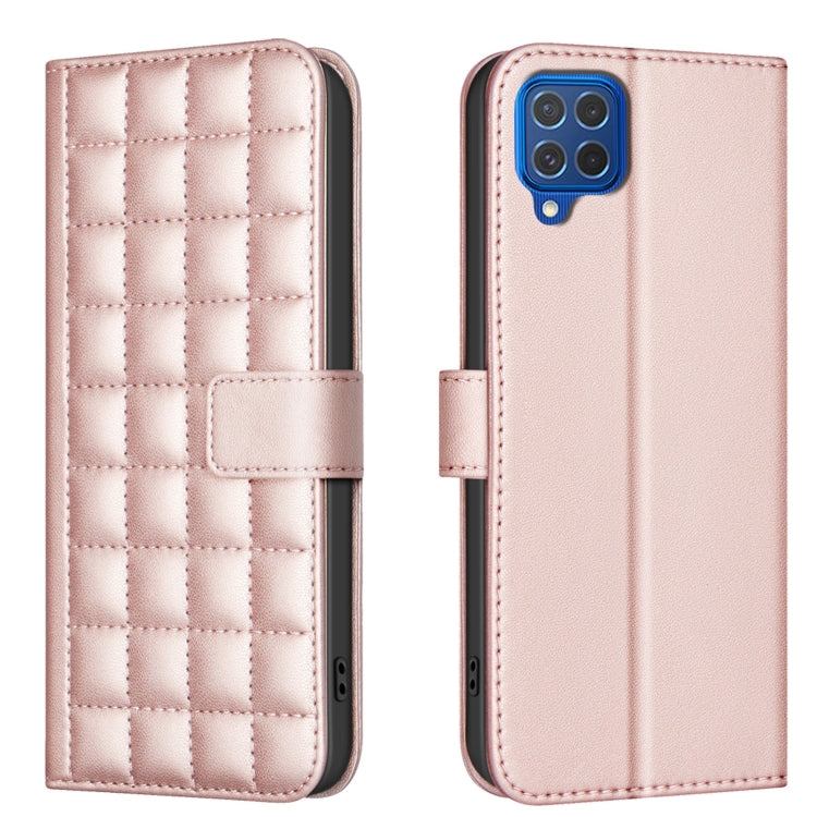 Square Texture Leather Phone Case, For Samsung Galaxy A33, For Samsung Galaxy A13 5G / 4G, For Samsung Galaxy A52 / A52s 5G, For Samsung Galaxy A03s / A02s, For Samsung Galaxy A22 4G, For Samsung Galaxy A22 5G, For Samsung Galaxy A32 4G                ...