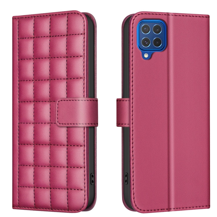 Square Texture Leather Phone Case, For Samsung Galaxy A33, For Samsung Galaxy A13 5G / 4G, For Samsung Galaxy A52 / A52s 5G, For Samsung Galaxy A03s / A02s, For Samsung Galaxy A22 4G, For Samsung Galaxy A22 5G, For Samsung Galaxy A32 4G                ...