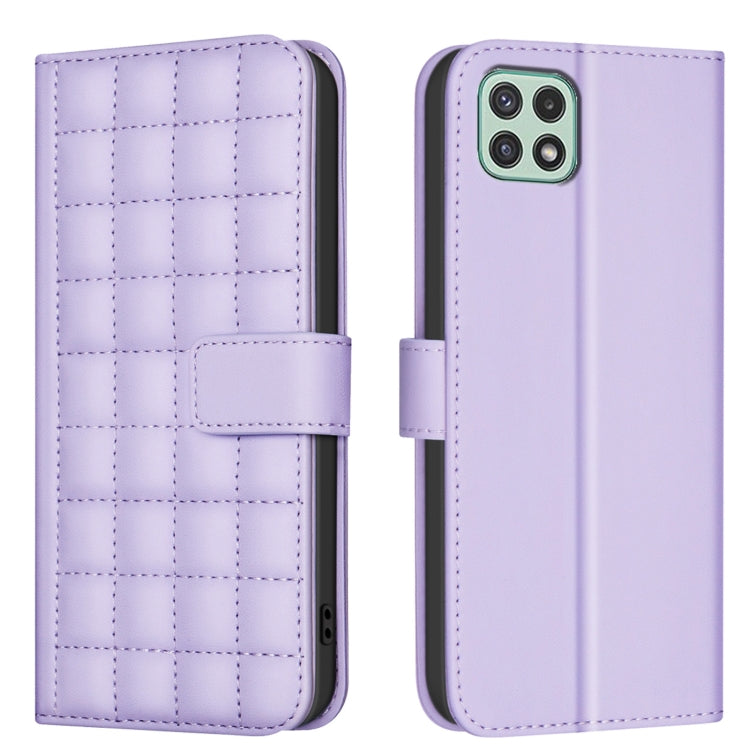 Square Texture Leather Phone Case, For Samsung Galaxy A33, For Samsung Galaxy A13 5G / 4G, For Samsung Galaxy A52 / A52s 5G, For Samsung Galaxy A03s / A02s, For Samsung Galaxy A22 4G, For Samsung Galaxy A22 5G, For Samsung Galaxy A32 4G                ...