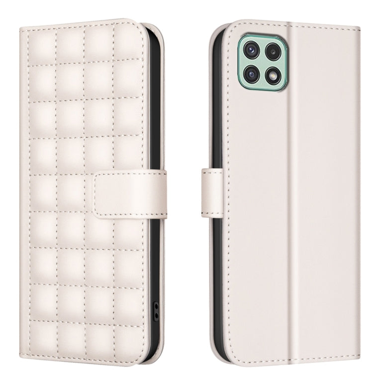 Square Texture Leather Phone Case, For Samsung Galaxy A33, For Samsung Galaxy A13 5G / 4G, For Samsung Galaxy A52 / A52s 5G, For Samsung Galaxy A03s / A02s, For Samsung Galaxy A22 4G, For Samsung Galaxy A22 5G, For Samsung Galaxy A32 4G                ...