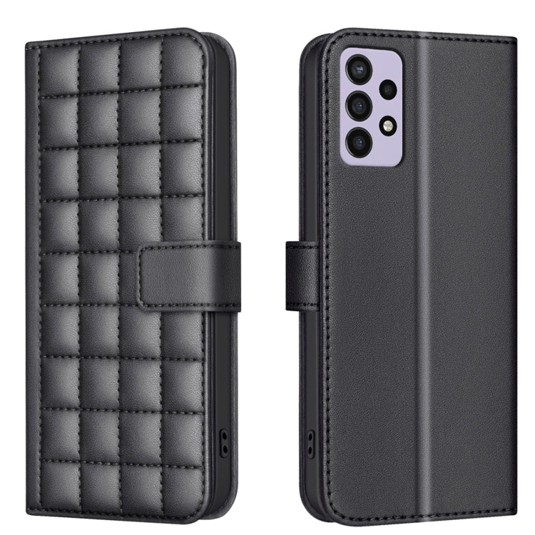 Square Texture Leather Phone Case, For Samsung Galaxy A33, For Samsung Galaxy A13 5G / 4G, For Samsung Galaxy A52 / A52s 5G, For Samsung Galaxy A03s / A02s, For Samsung Galaxy A22 4G, For Samsung Galaxy A22 5G, For Samsung Galaxy A32 4G                ...