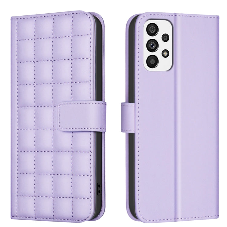 Square Texture Leather Phone Case, For Samsung Galaxy A33, For Samsung Galaxy A13 5G / 4G, For Samsung Galaxy A52 / A52s 5G, For Samsung Galaxy A03s / A02s, For Samsung Galaxy A22 4G, For Samsung Galaxy A22 5G, For Samsung Galaxy A32 4G                ...