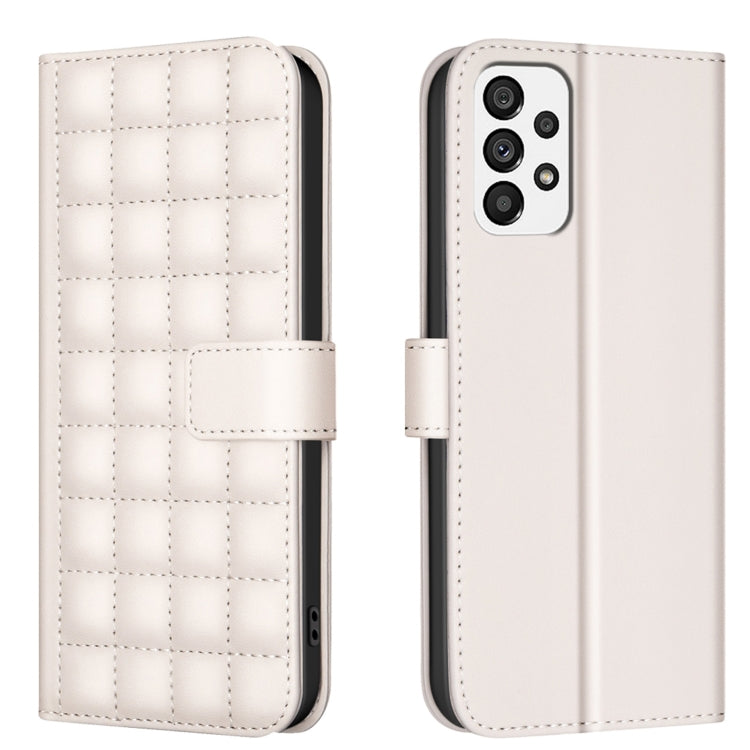 Square Texture Leather Phone Case, For Samsung Galaxy A33, For Samsung Galaxy A13 5G / 4G, For Samsung Galaxy A52 / A52s 5G, For Samsung Galaxy A03s / A02s, For Samsung Galaxy A22 4G, For Samsung Galaxy A22 5G, For Samsung Galaxy A32 4G                ...