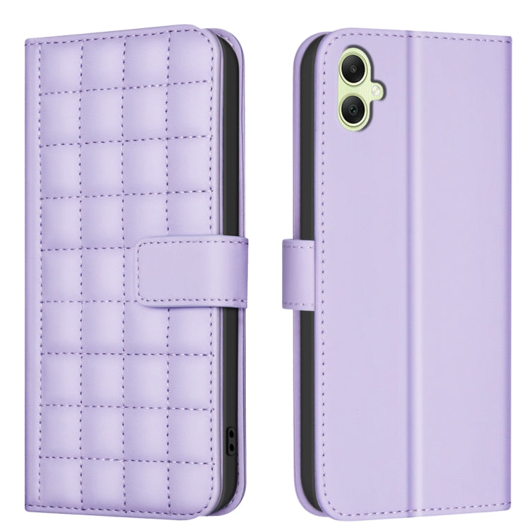 Square Texture Leather Phone Case, For Samsung Galaxy A56 5G, For Samsung Galaxy A36, For Samsung Galaxy A16 5G, For Samsung Galaxy A06, For Samsung Galaxy A55, For Samsung Galaxy A35, For Samsung Galaxy A15, For Samsung Galaxy A05