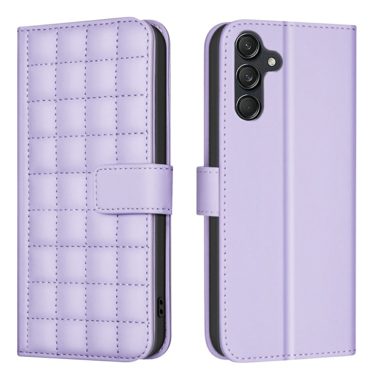 Square Texture Leather Phone Case, For Samsung Galaxy A56 5G, For Samsung Galaxy A36, For Samsung Galaxy A16 5G, For Samsung Galaxy A06, For Samsung Galaxy A55, For Samsung Galaxy A35, For Samsung Galaxy A15, For Samsung Galaxy A05