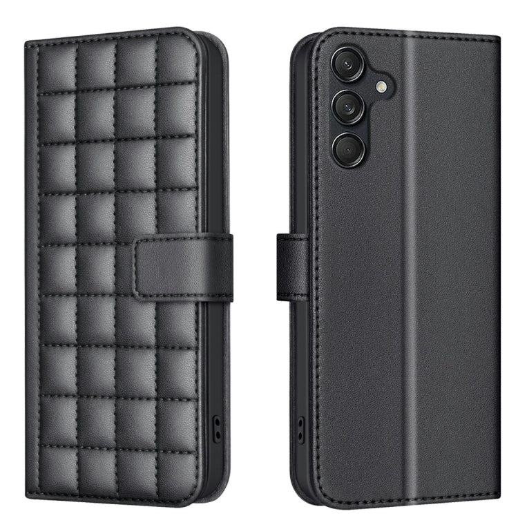 Square Texture Leather Phone Case, For Samsung Galaxy A56 5G, For Samsung Galaxy A36, For Samsung Galaxy A16 5G, For Samsung Galaxy A06, For Samsung Galaxy A55, For Samsung Galaxy A35, For Samsung Galaxy A15, For Samsung Galaxy A05
